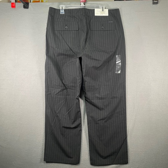 Calvin Klein Other - Calvin Klein The Essex Low‎ Rise Straight Leg Pinstripe Dress Pants Mens W36 L30